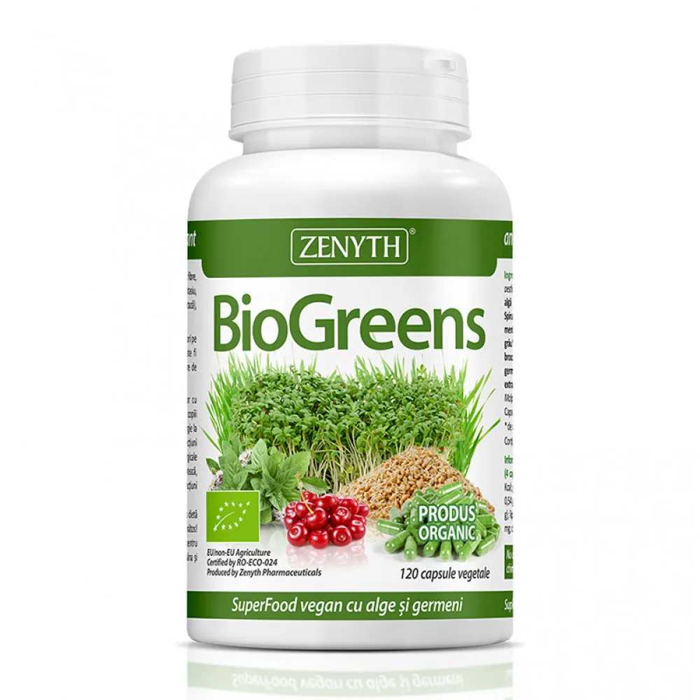 BioGreens (120 capsule), Zenyth Pharmaceuticals