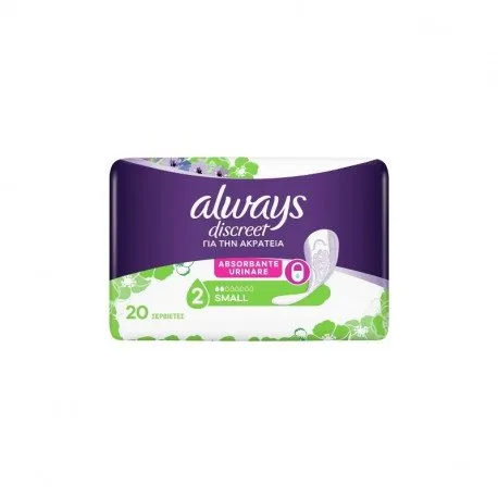 Always Discreet Pads Small, 20 bucati