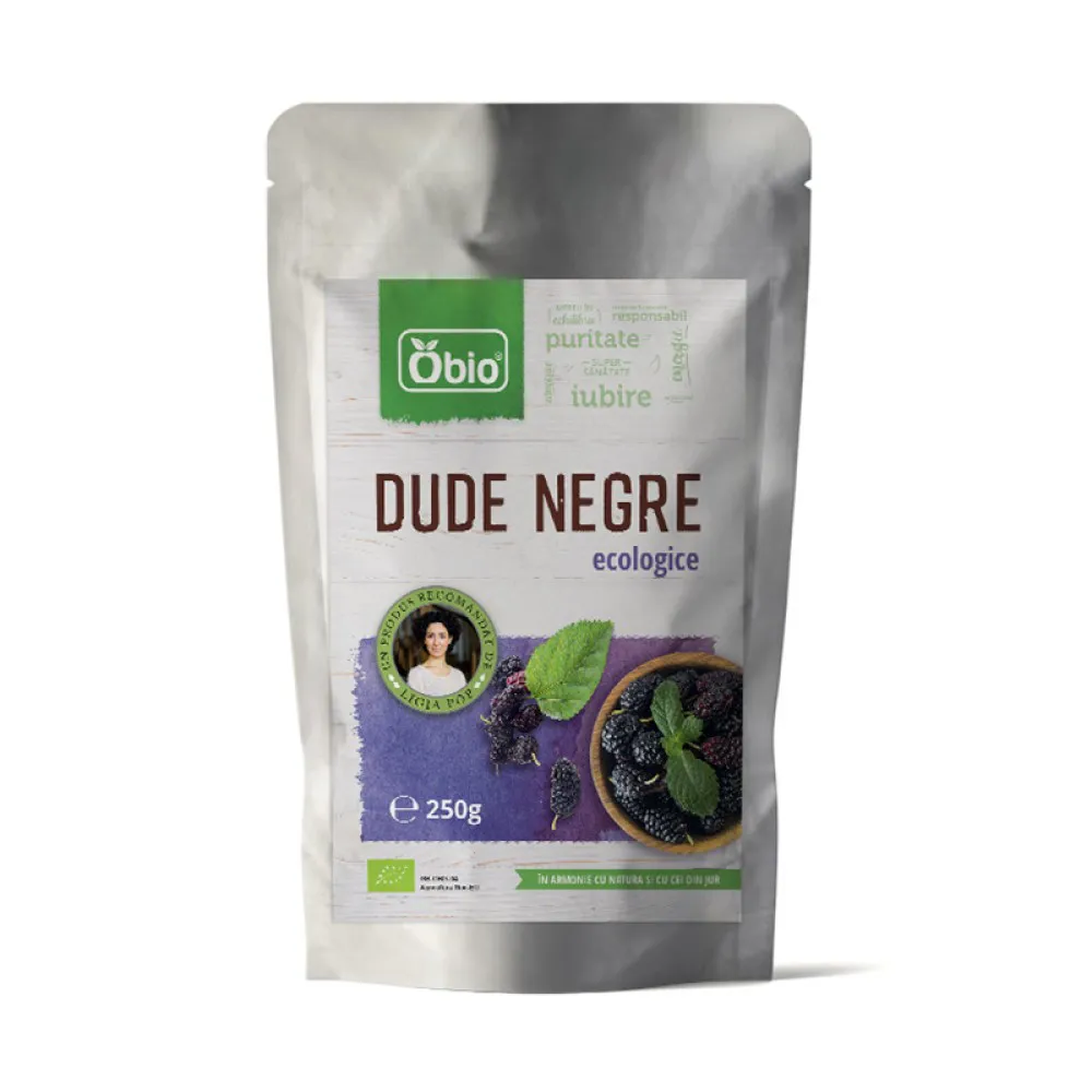 Dude negre deshidratate raw bio (250g)
