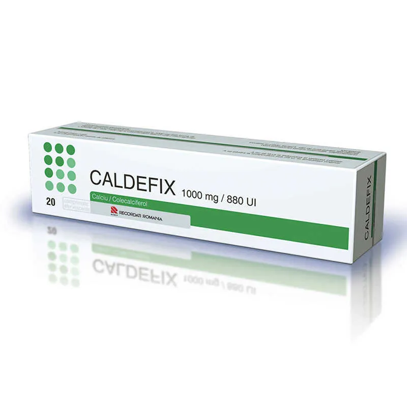 Caldefix 1000mg/880UI x 20 comprimate efervescente (Artmed International)