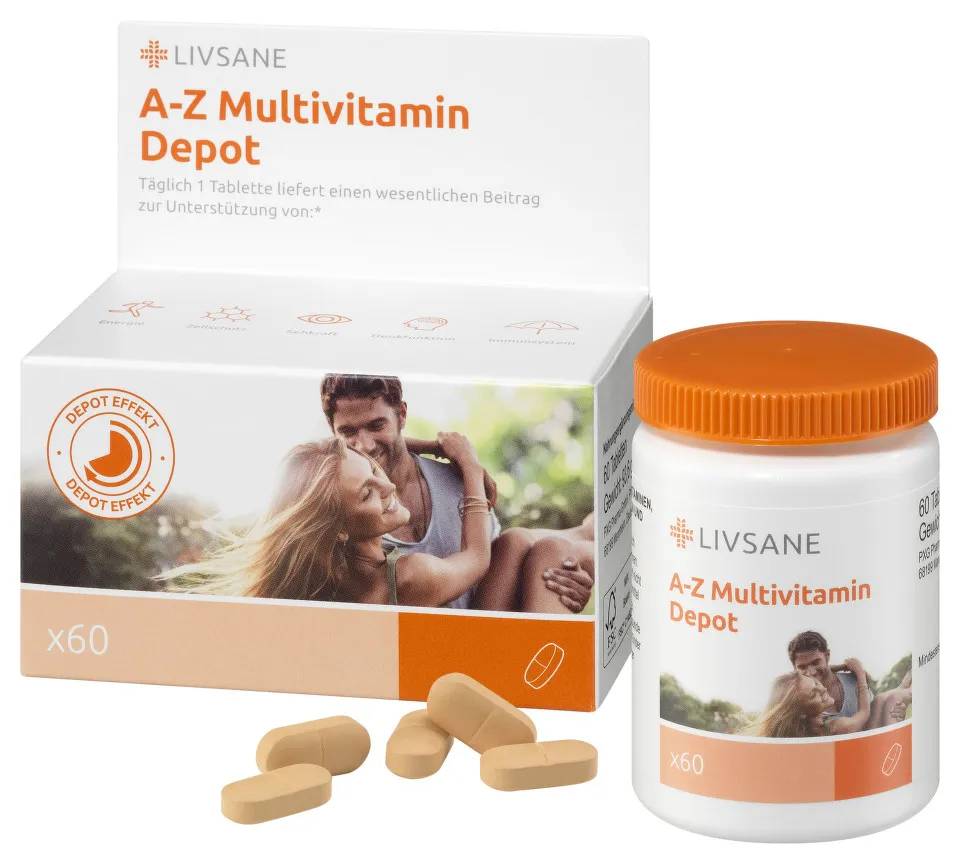 LIVSANE MULTIVITAMINE A-Z DEPOT 60 TABLETE