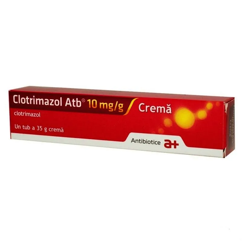 CLOTRIMAZOL 1 x 1 CREMA 1% ANTIBIOTICE SA