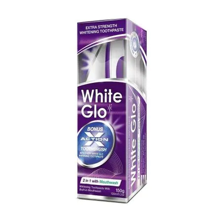 Pasta de dinti 2 in 1, 100 ml, White Glo