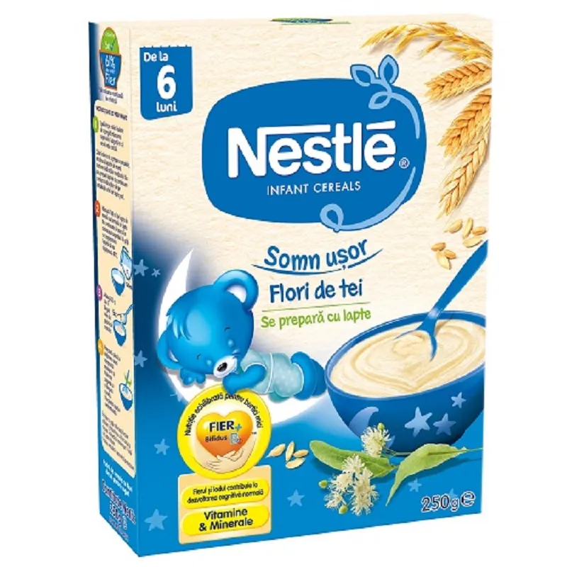 Nestle Cereale Somn Usor cu Flori de Tei 250g