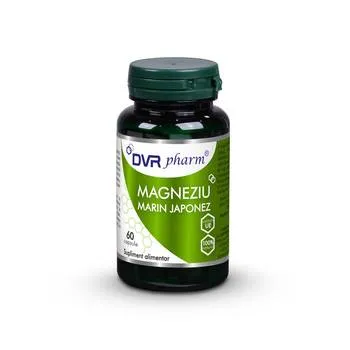 Magneziu marin japonez, 60 capsule, DVR Pharm