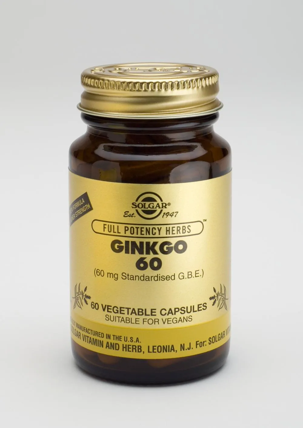 Ginkgo Biloba 60 capsule - Solgar
