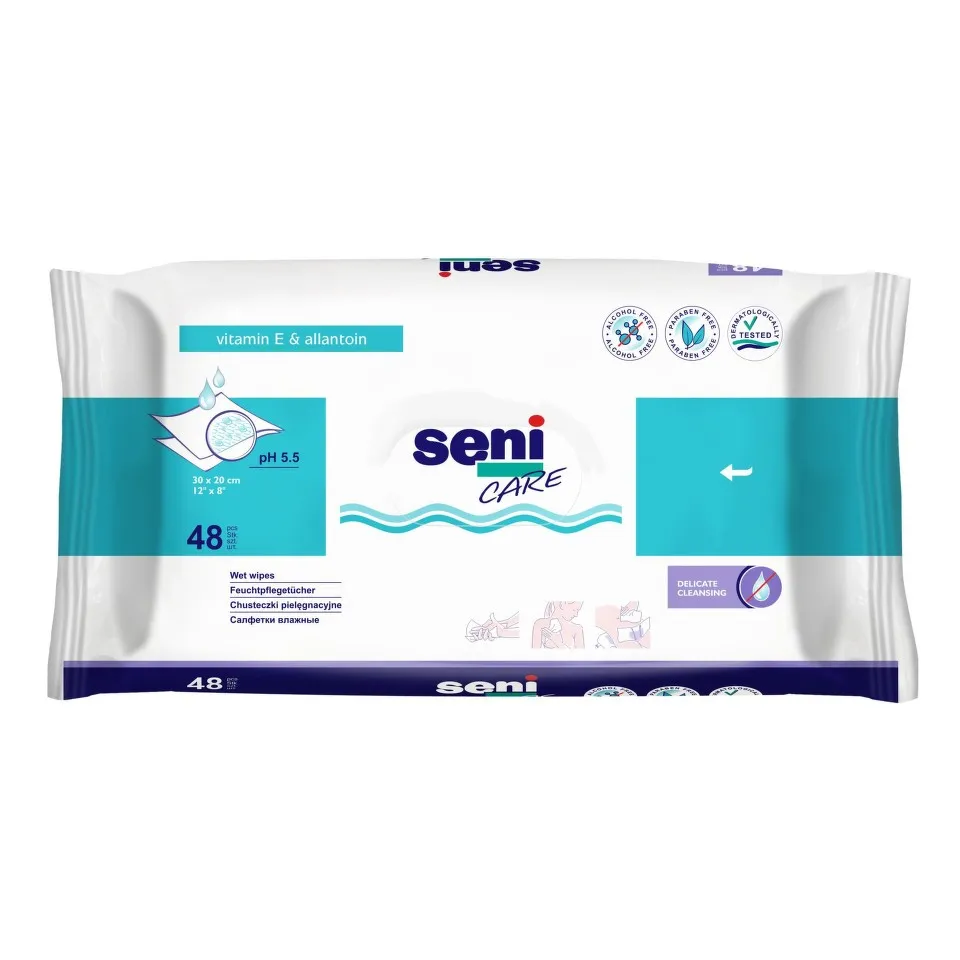 SENI CARE SERVETELE UMEDE 48BUC