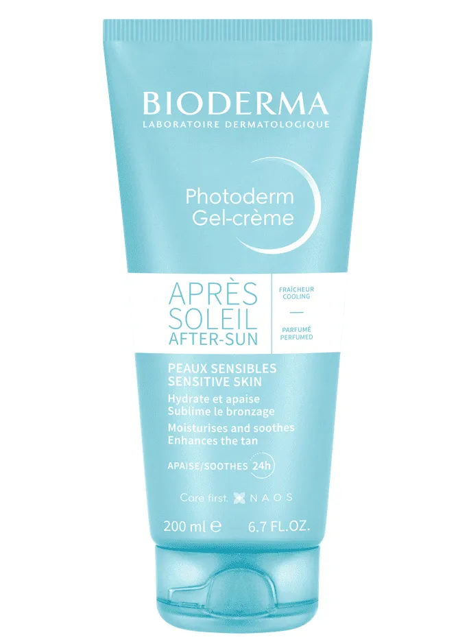 Gel-crema dupa expunerea la soare Photoderm, 200 ml, Bioderma