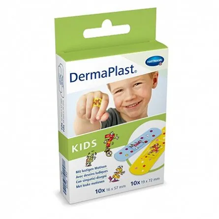 HARTMANN Dermaplast Kids plasturi, 2 dimensiuni, 20 bucati