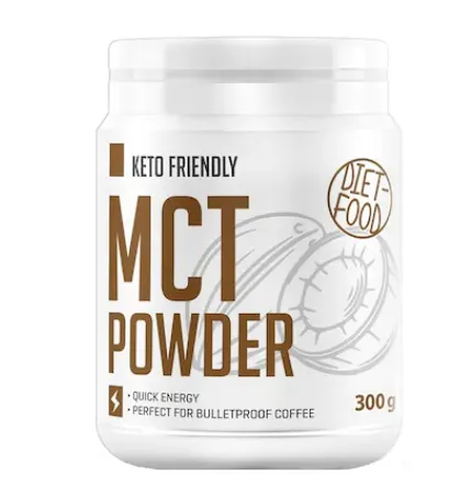 Ulei de cocos MCT pulbere, 300 g, Diet-Food