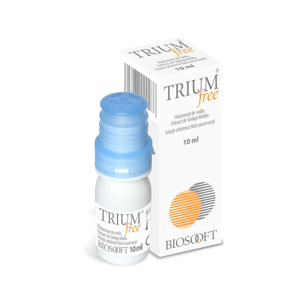 Trium Free picaturi oftalmice,10 ml, Biosooft