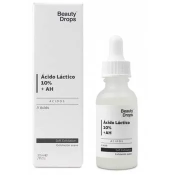 Ser exfoliant cu Acid Lactic 10% + HA, 30ml, Beauty Drops