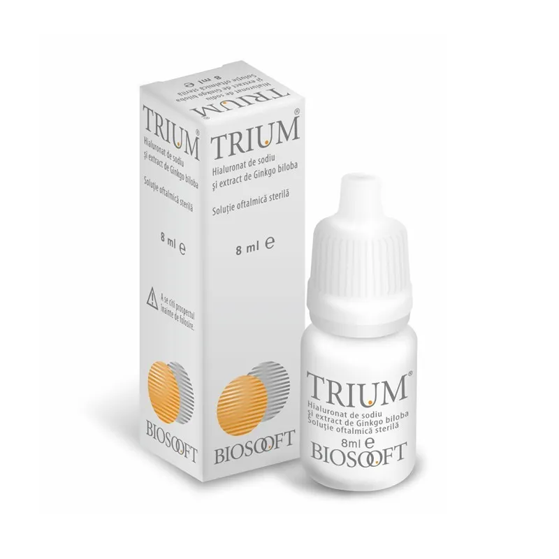 Trium solutie oftalmica , 8 ml