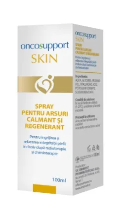 Spray pentru arsuri calmant si regenerant,100ml, Oncosupport Skin