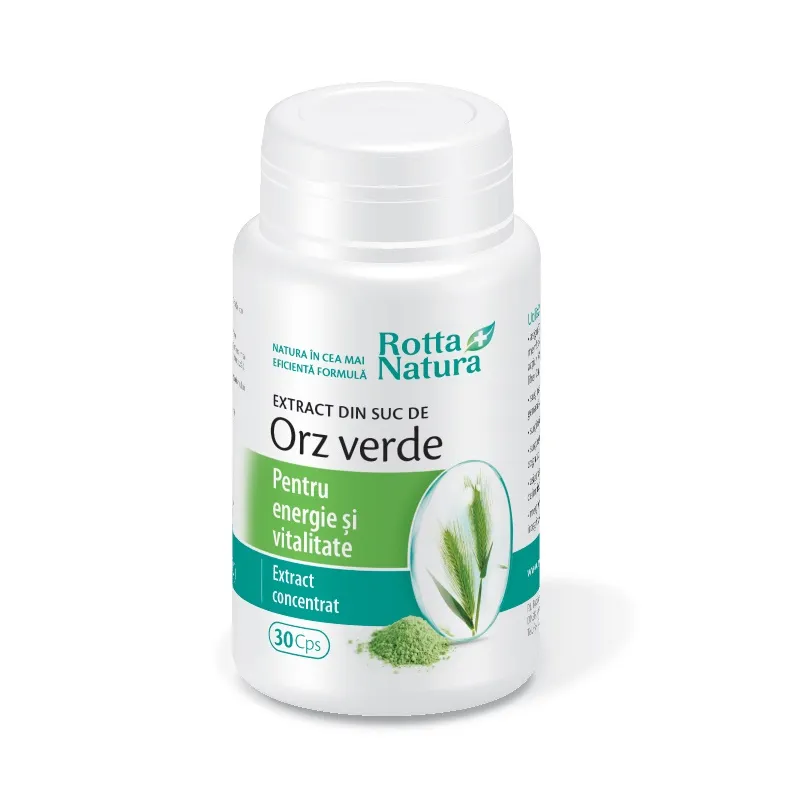 Rotta Natura Orz verde,30 capsule
