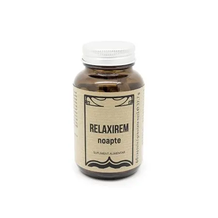 Relaxirem Noapte, 60 capsule, Remedia