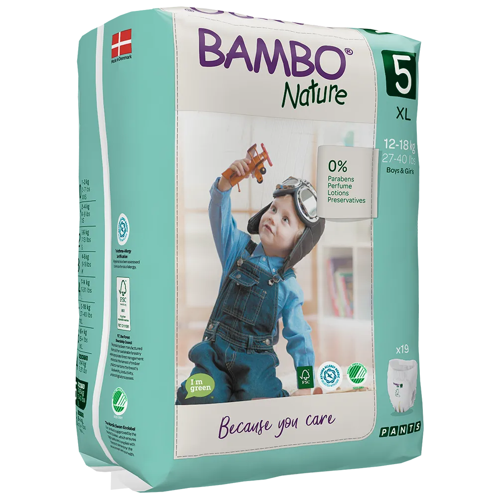 Bambo Nature Pants Junior nr 5 (12-20kg) x 20buc