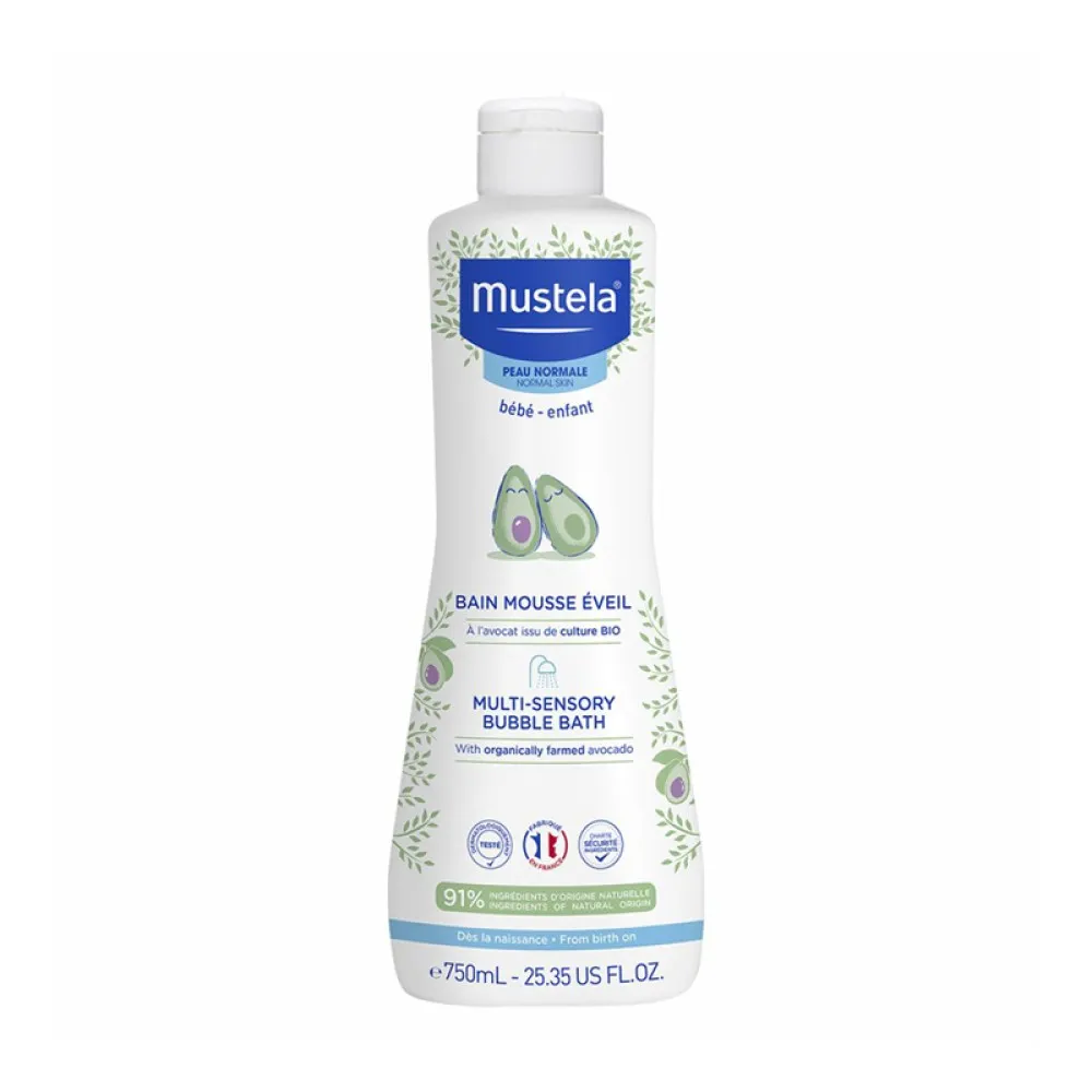 Spuma pentru baie energizanta (750 ml), Mustela