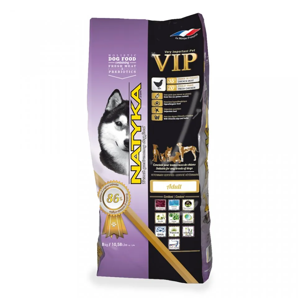 Natyka - VIP - 4.5kg - Hrana semiumeda super-premium, fara cereale