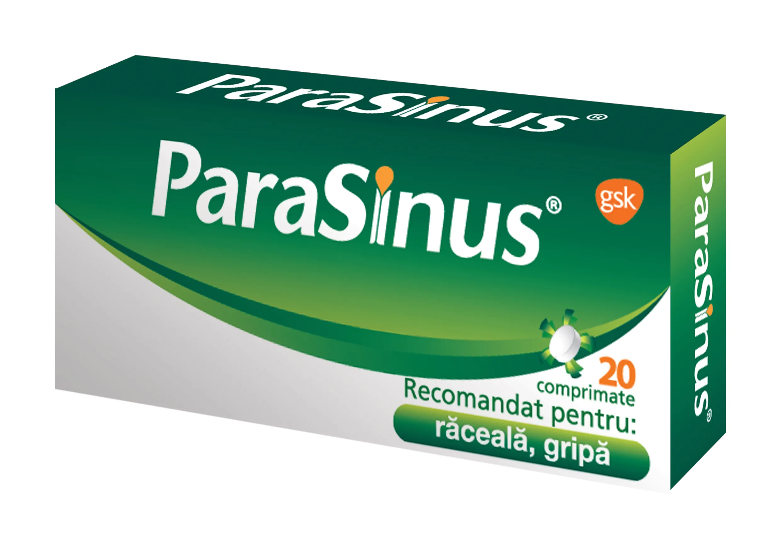 Parasinus, 20 comprimate, Gsk