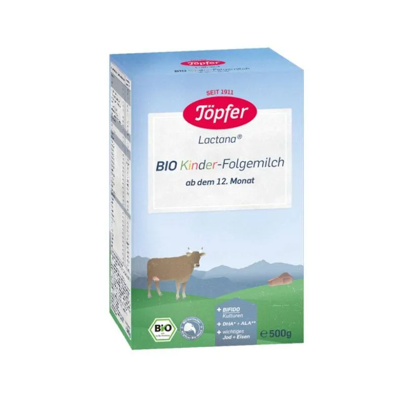 Topfer Kinder organic lapte x 500g