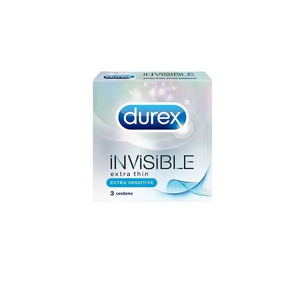 DUREX INVISIBLE 3BUC
