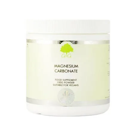 Magneziu (carbonat) 226mg pulbere, 100 g, G&G