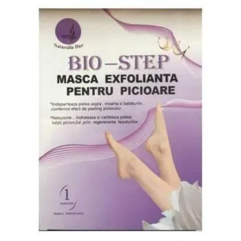 Masca exfolianta pentru picioare, 1 pereche, Naturalia Diet