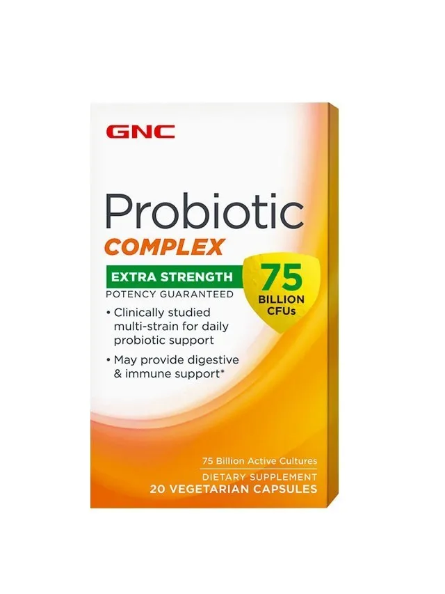 GNC ULTRA PROBIOTIC COMPLEX 75 MILIARDE CULTURI VII X 20 CAPSULE