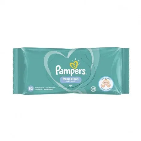 Pampers Servetele Umede Baby Fresh, 52 bucati