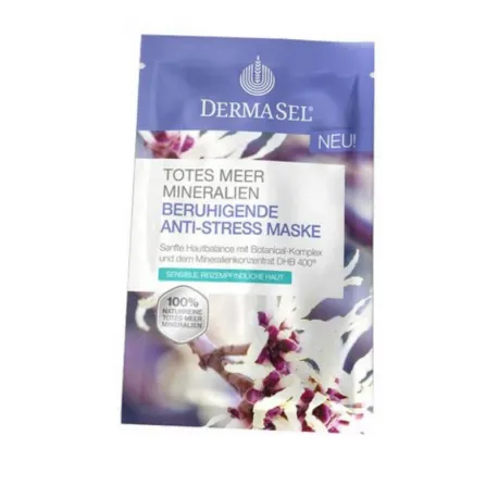 Dermasel Masca de fata Antistres cu efect de calmare x 12ml