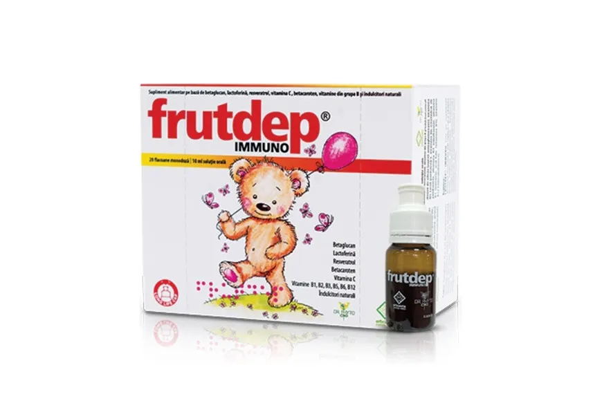 FRUTDEP IMMUNO X 10 FLACOANE SOLUTIE ORALA  DR. PHYTO