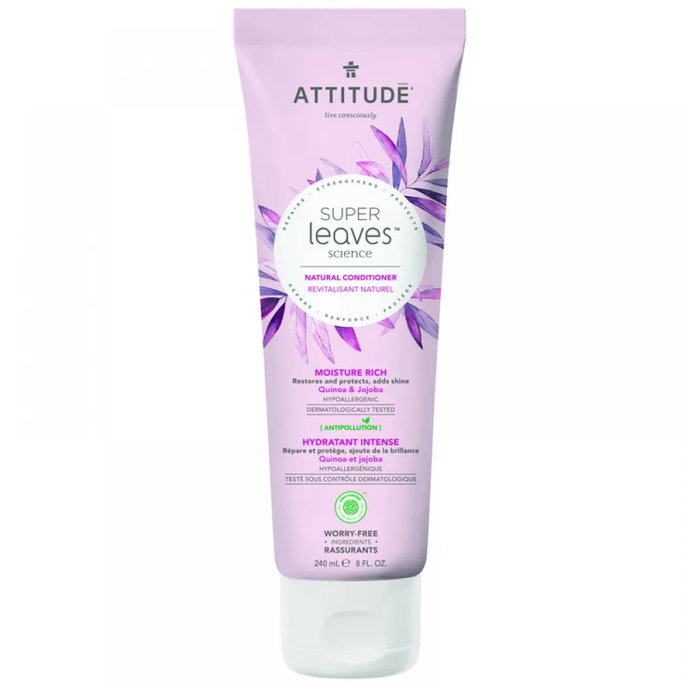 Superleaves Balsam pentru par uscat si aspru (240 ml), Attitude