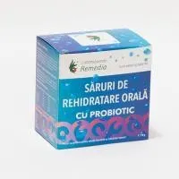 REMEDIA SARURI REHIDRATARE ORALA + PROBIOTIC 20PLIC