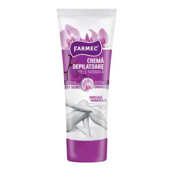 Crema depilatoare pentru piele normala, 150ml, Farmec