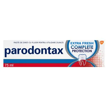 Pasta de dinti Complete Protection Extra Fresh Parodontax, 75 ml, Gsk