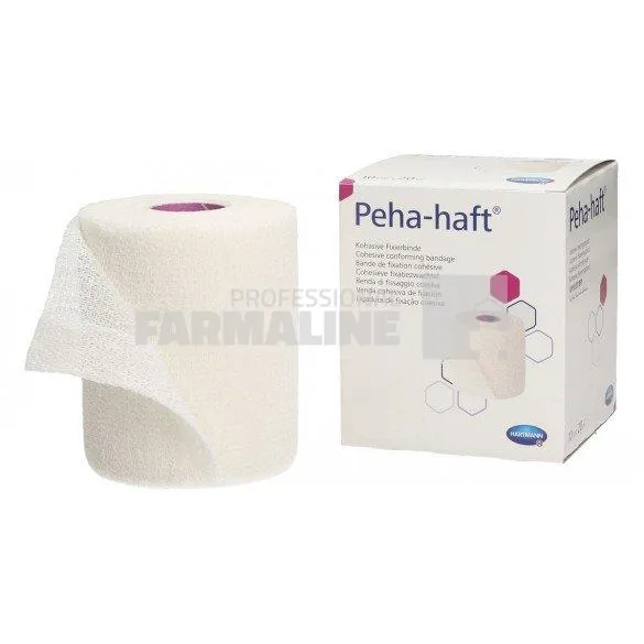 Hartmann Peha-Haft Bandaj elastic pentru fixarea pansamentelor 4 cm x 4 m