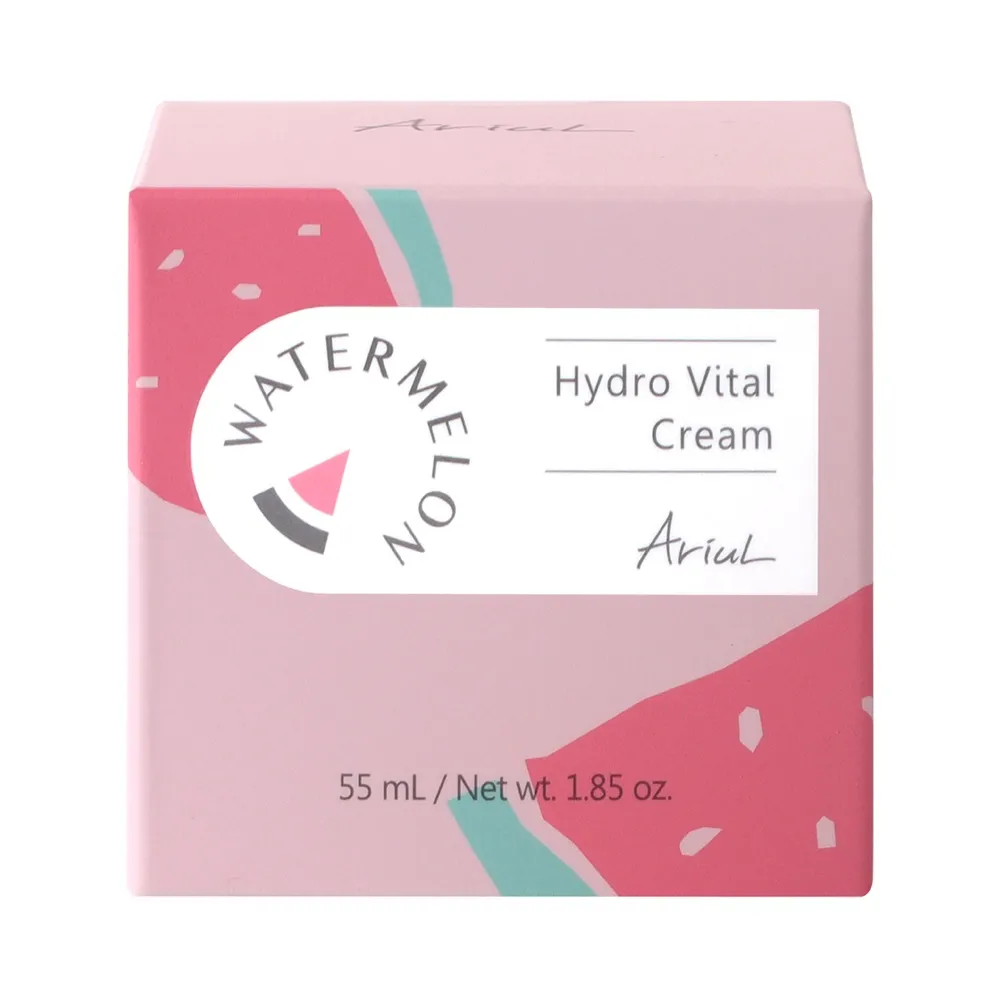 Crema de fata cu pepene rosu Watermelon Hydro Glow, 55 ml, Ariul