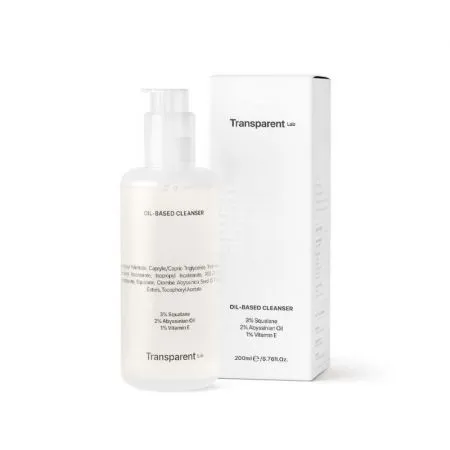 Demachiant pe baza de ulei cu Squalane, 200 ml, Transparent Lab
