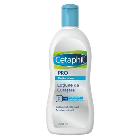 Lotiune de curatare Restoraderm PRO, 295 ml, Cetaphil