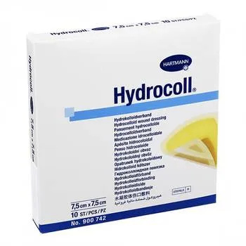 Pansament hidrocoloidal Hydrocoll, 7.5x7.5 cm, 10 bucati, Hartmann