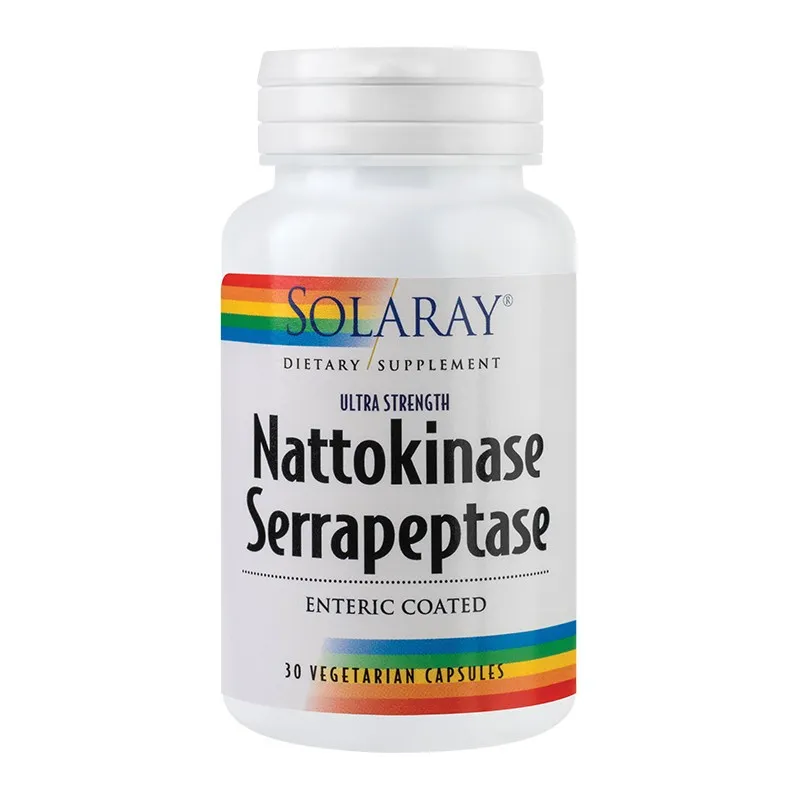 Nattokinase serrapeptase x 30cps(Solaray