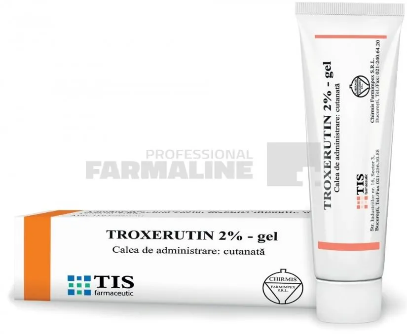 Troxerutin gel 2% 50 g