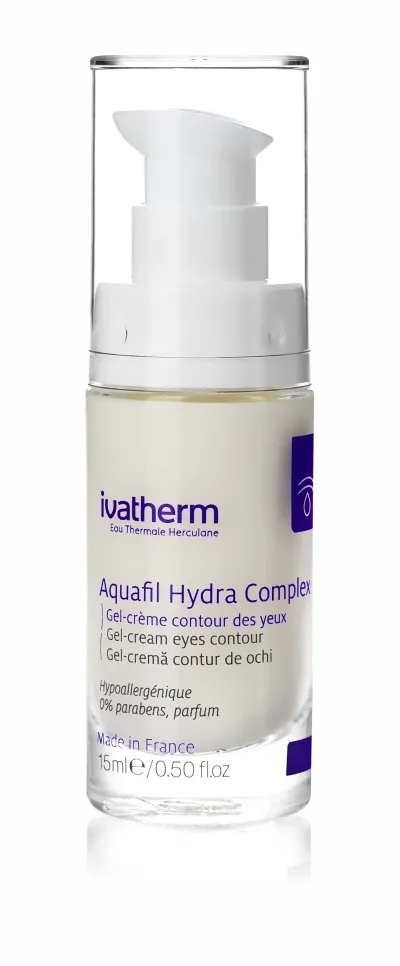 Ivatherm Aquafil Hydra Complex Gel Crema Contur Ochi 15ml