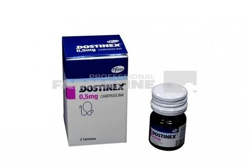 DOSTINEX x 2 COMPR. 0,5mg PFIZER EUROPE MA EEG