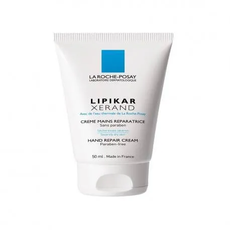 La Roche Posay Lipikar xerand Crema reparatoare pentru maini foarte uscate, 50 ml, La Roche Posay