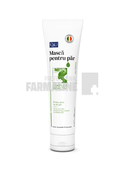 Tis Q4U Masca pentru par cu Iunula, Salvie si Musetel 150 ml