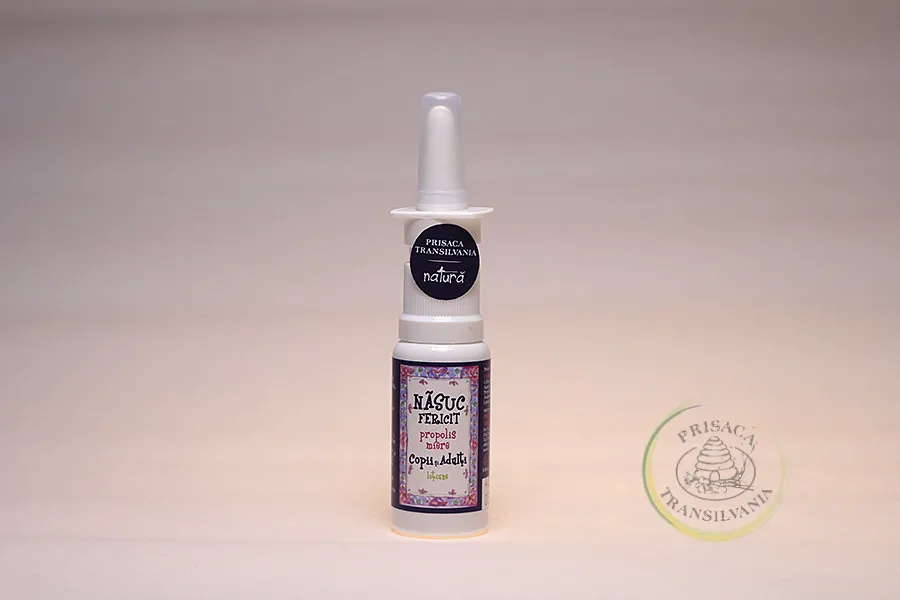 Nasuc Fericit miere+prop copii&adulti x 20ml (Prisaca)