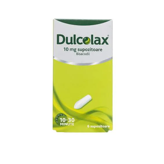 DULCOLAX 10MG SUPOZITOARE 6BUC