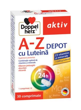 A-Z Depot cu Luteina, 30 comprimate, Doppelherz